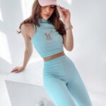 Komplet dopasowany Jenny Ola Voga niebieski