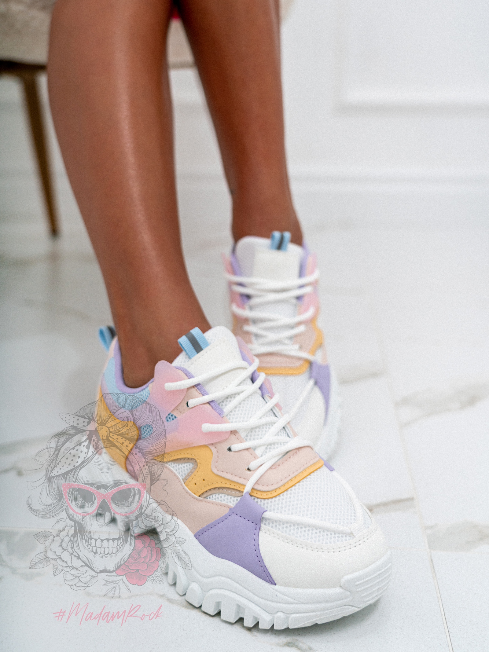 Buty sportowe Madam Cakes pudrowe Buty sportowe Madam Cakes pudrowe