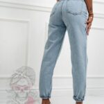 Spodnie jeansowe Mom Regs niebieskie