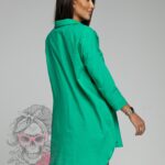 Koszula oversize Ola Voga Calm zielona