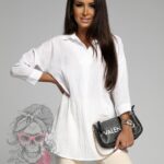 Koszula oversize Ola Voga Calm biała