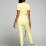 Bluzka prążkowana LA Citrus żółta