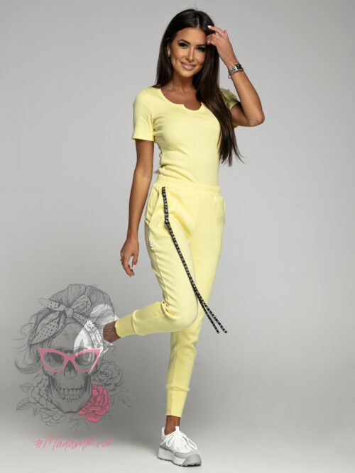 Spodnie dresowe LA Citrus żółte