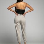 -WYPRZEDANE- Spodnie casualowe Boker szare