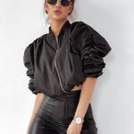 Kurtka bomberka App O'la Voga czarna