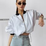 Kurtka bomberka App O'la Voga biała