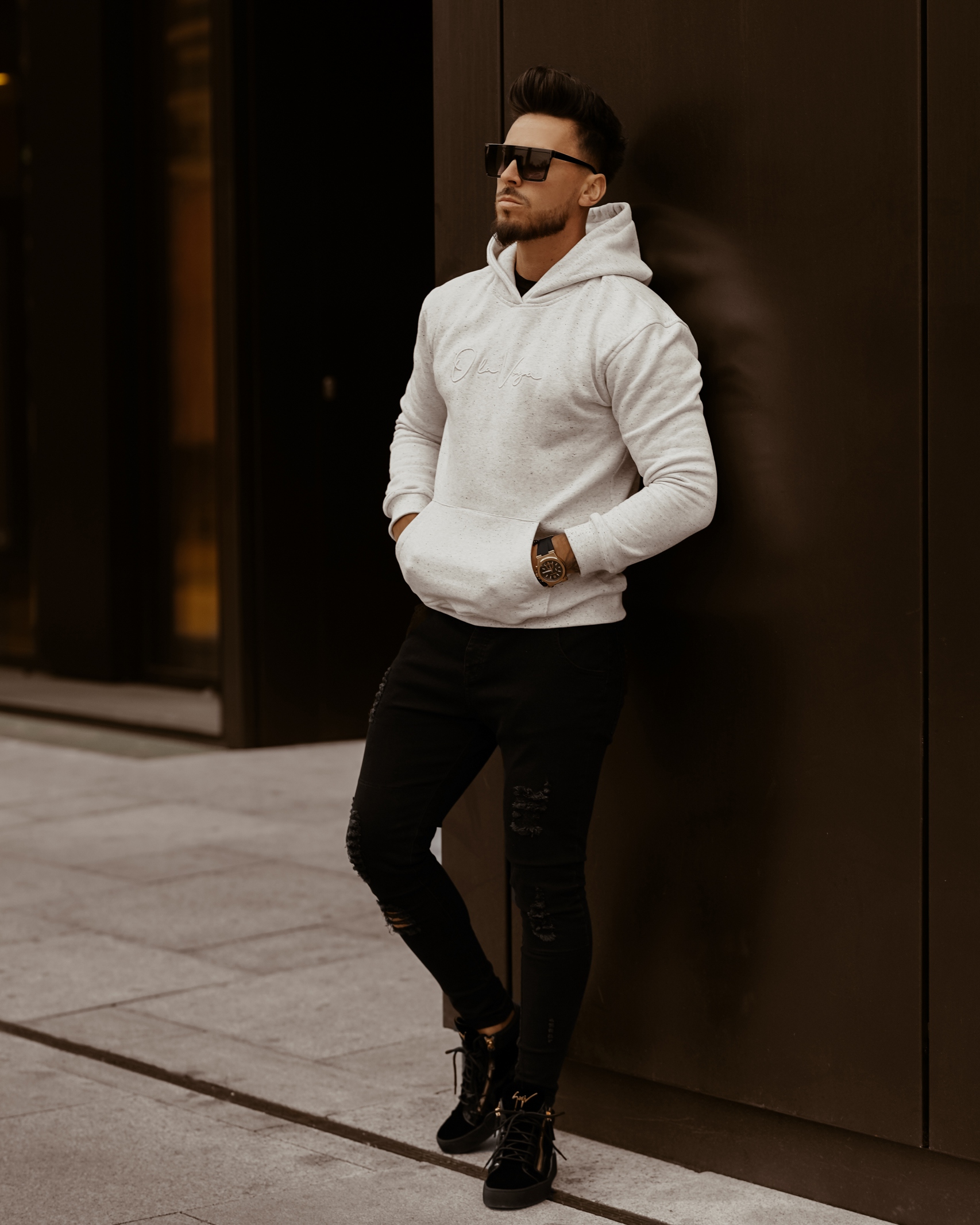 Bluza męska Ola Voga Spring Mood Man straciatella