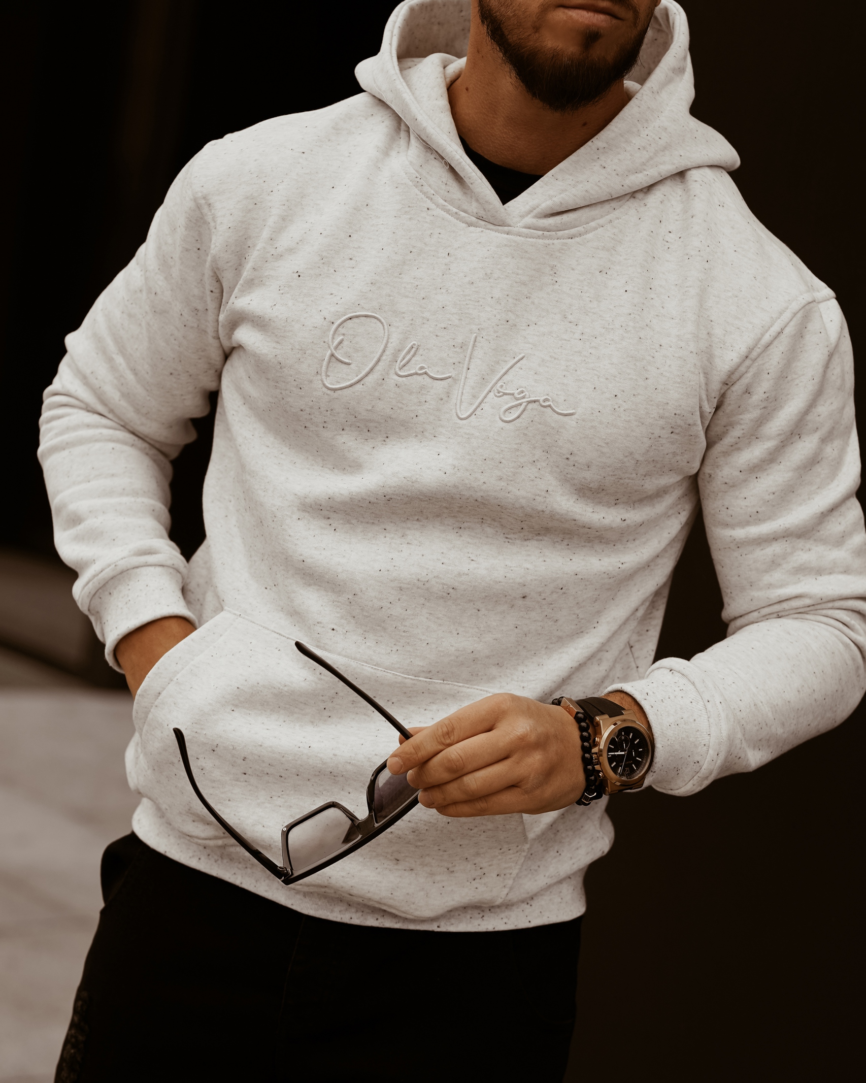 Bluza męska Ola Voga Spring Mood Man straciatella