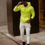 Bluza męska Ola Voga Spring Mood Man limonkowa