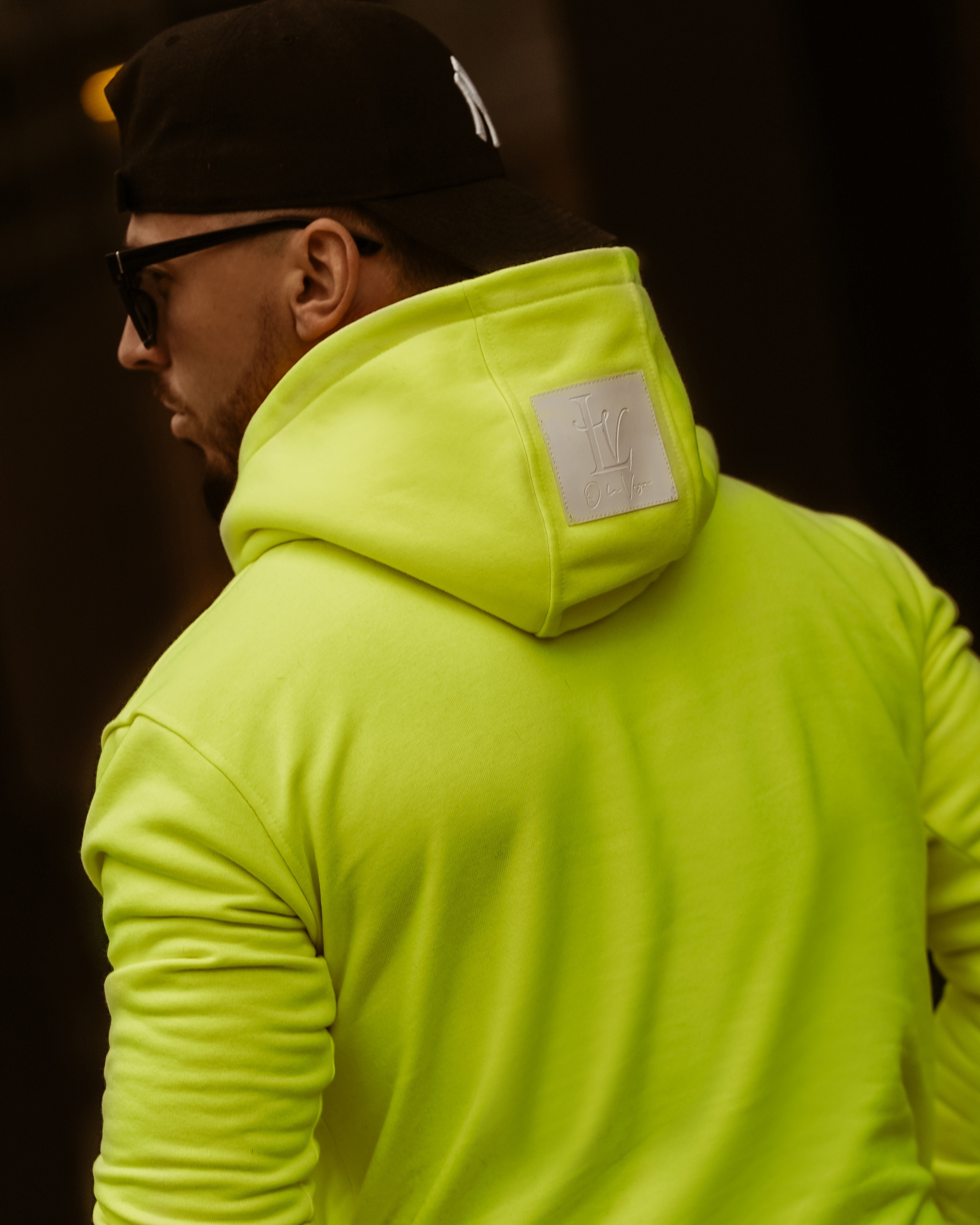 Bluza męska Ola Voga Spring Mood Man limonkowa Bluza męska Ola Voga Spring Mood Man limonkowa