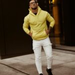 Bluza męska Ola Voga Spring Mood Man żółta