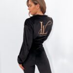 Komplet welurowy Zira O'la Voga czarny