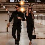 Komplet welurowy Ola Voga Gold Lv Woman czarny