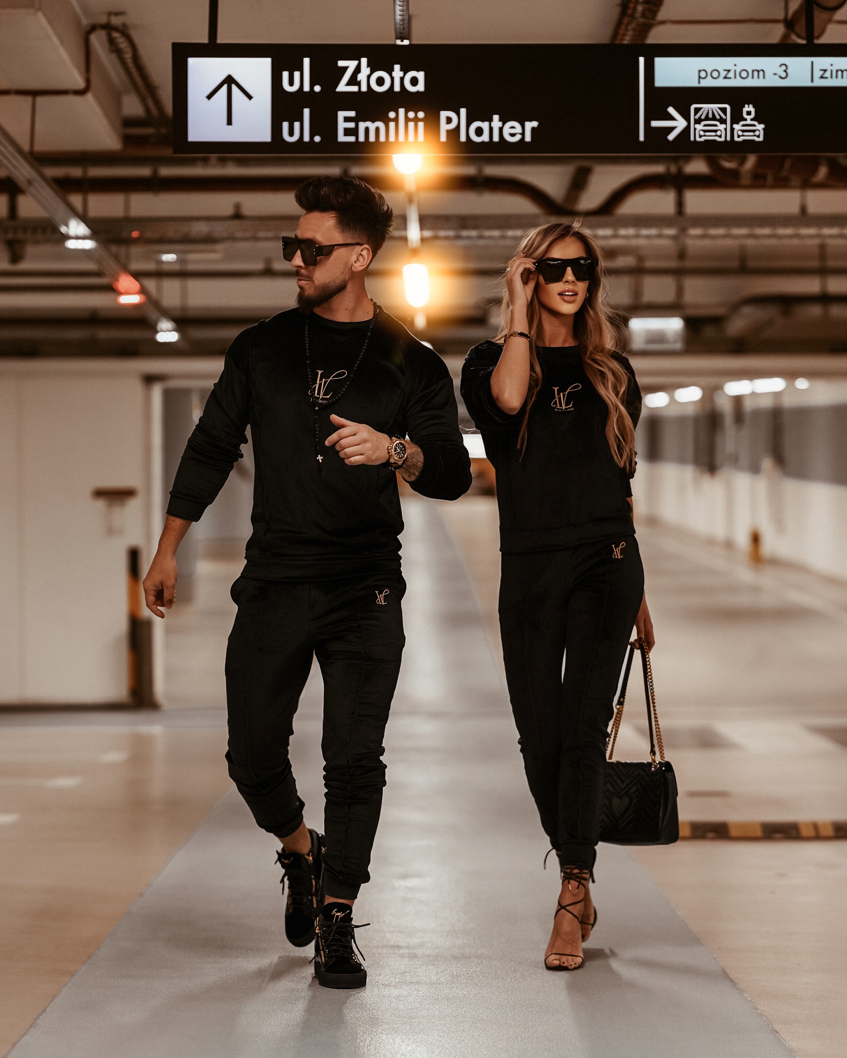 Komplet męski Ola Voga Gold Lv Man czarny