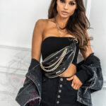 Szorty jeansowe Rock Sheva czarne