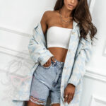 Spodenki jeansowe Madam Jumble niebieskie