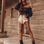 Spodenki jeansowe Mediolan Summer beżowe