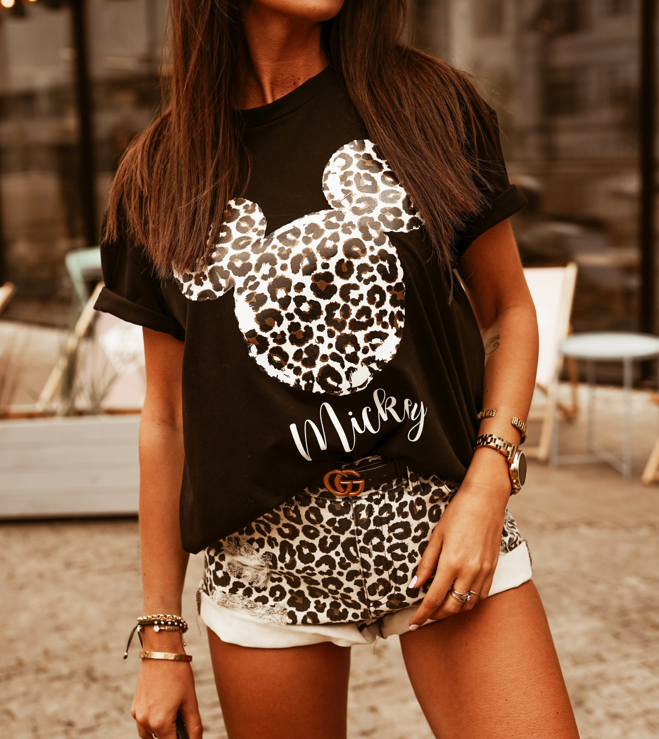 Spodenki krótkie Jungle Shorts panterka Spodenki krótkie Jungle Shorts panterka