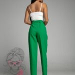 Spodnie cygaretki Melisma zielone