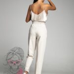 Spodnie cygaretki Melisma j.szary