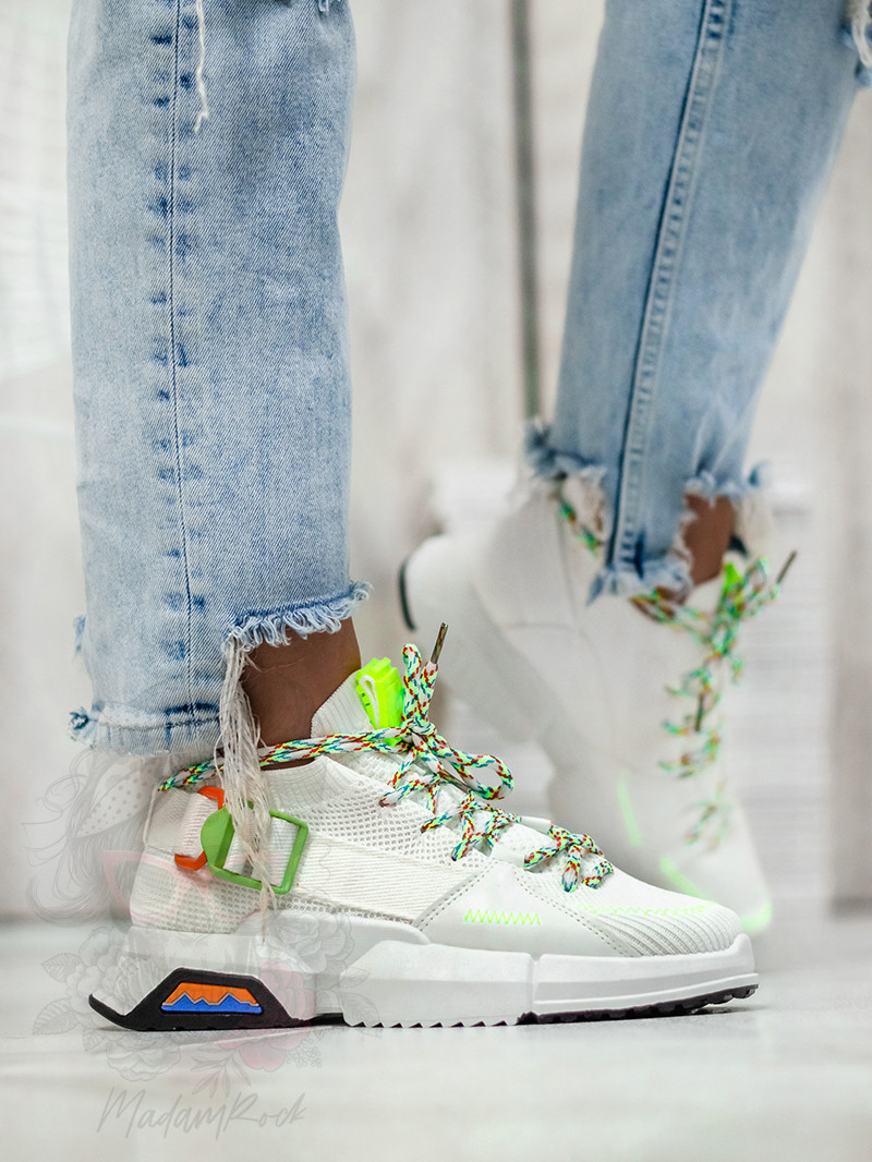 Buty sportowe Madam Gamp białe