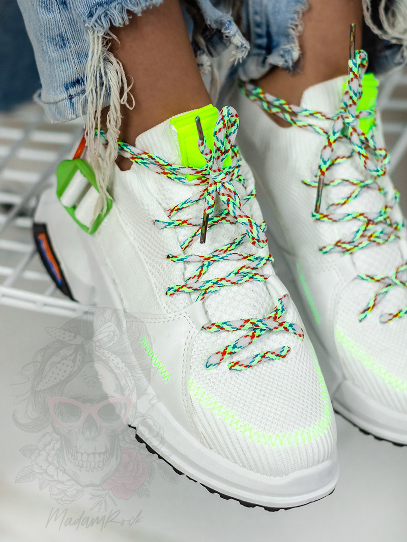 Buty sportowe Madam Gamp białe