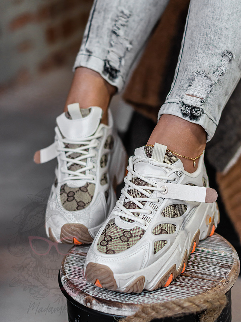 Buty sportowe Madam Get It beżowe