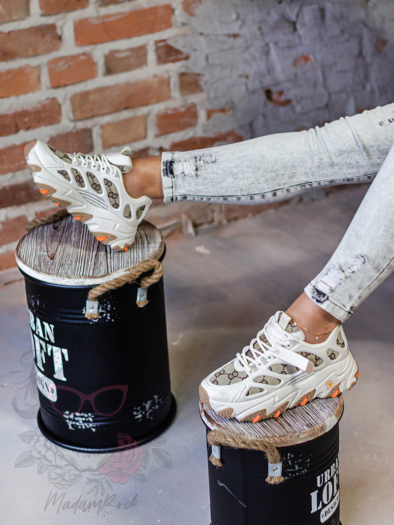 Buty sportowe Madam Get It beżowe