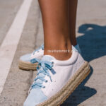 Espadryle trampeczki Madam Pastiso błękitne