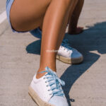 Espadryle trampeczki Madam Pastiso błękitne