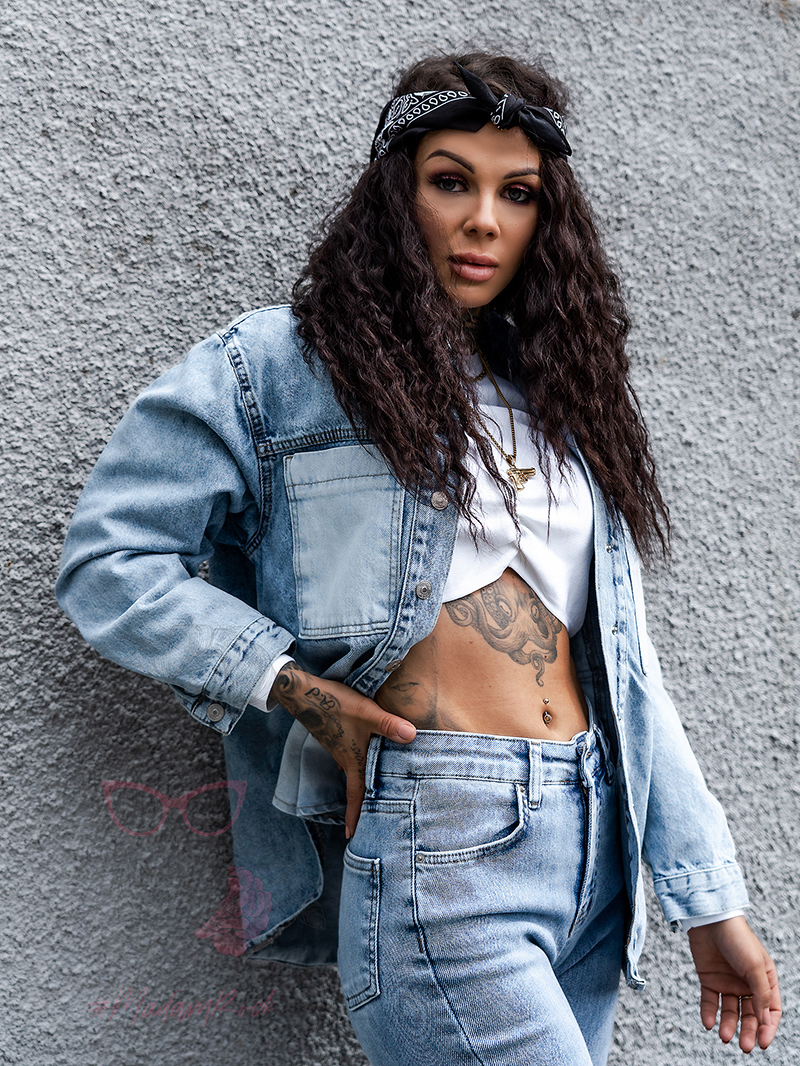 Koszula jeansowa Twince Colors niebieska