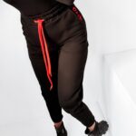 Spodnie dresowe Neon Ola Voga czarne