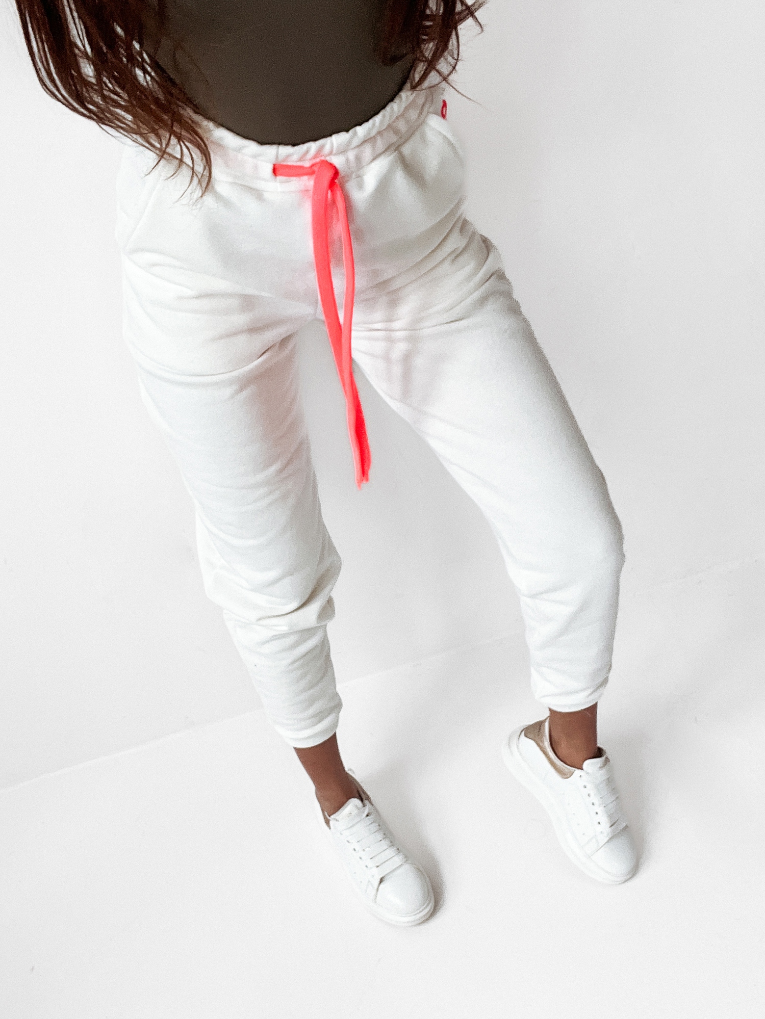 Spodnie dresowe Neon Ola Voga ecru