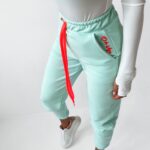 Spodnie dresowe Neon Ola Voga miętowy