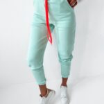 Spodnie dresowe Neon Ola Voga miętowy