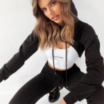 Komplet bawełniany Alex Ola Voga czarny