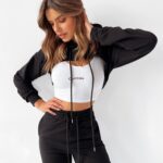 Komplet bawełniany Alex Ola Voga czarny