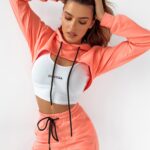 Komplet bawełniany Alex Ola Voga pomarańczowy