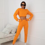 Komplet bawełniany SoftMari pomarańczowy