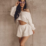 Komplet zwiewny Spring Spirit ecru