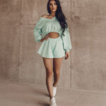 Komplet zwiewny Spring Spirit miętowy