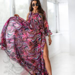 Sukienka wakacyjna NB Bora różowa