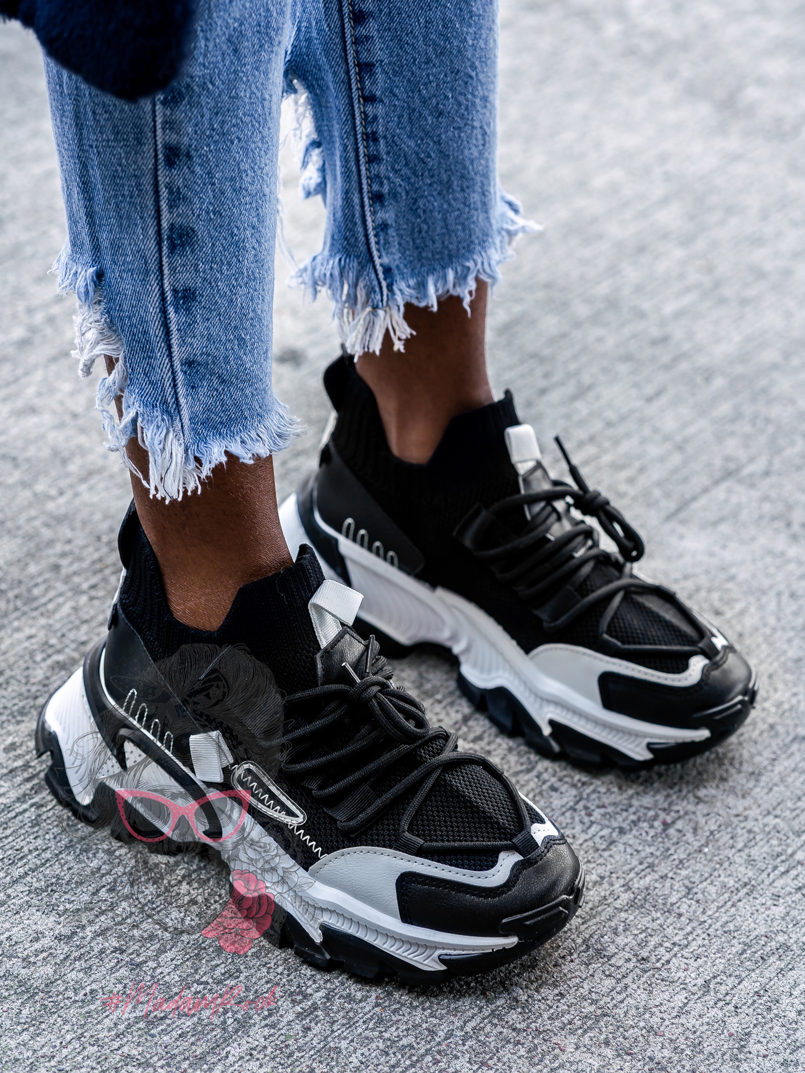 Buty sportowe Madam Runns III czarne