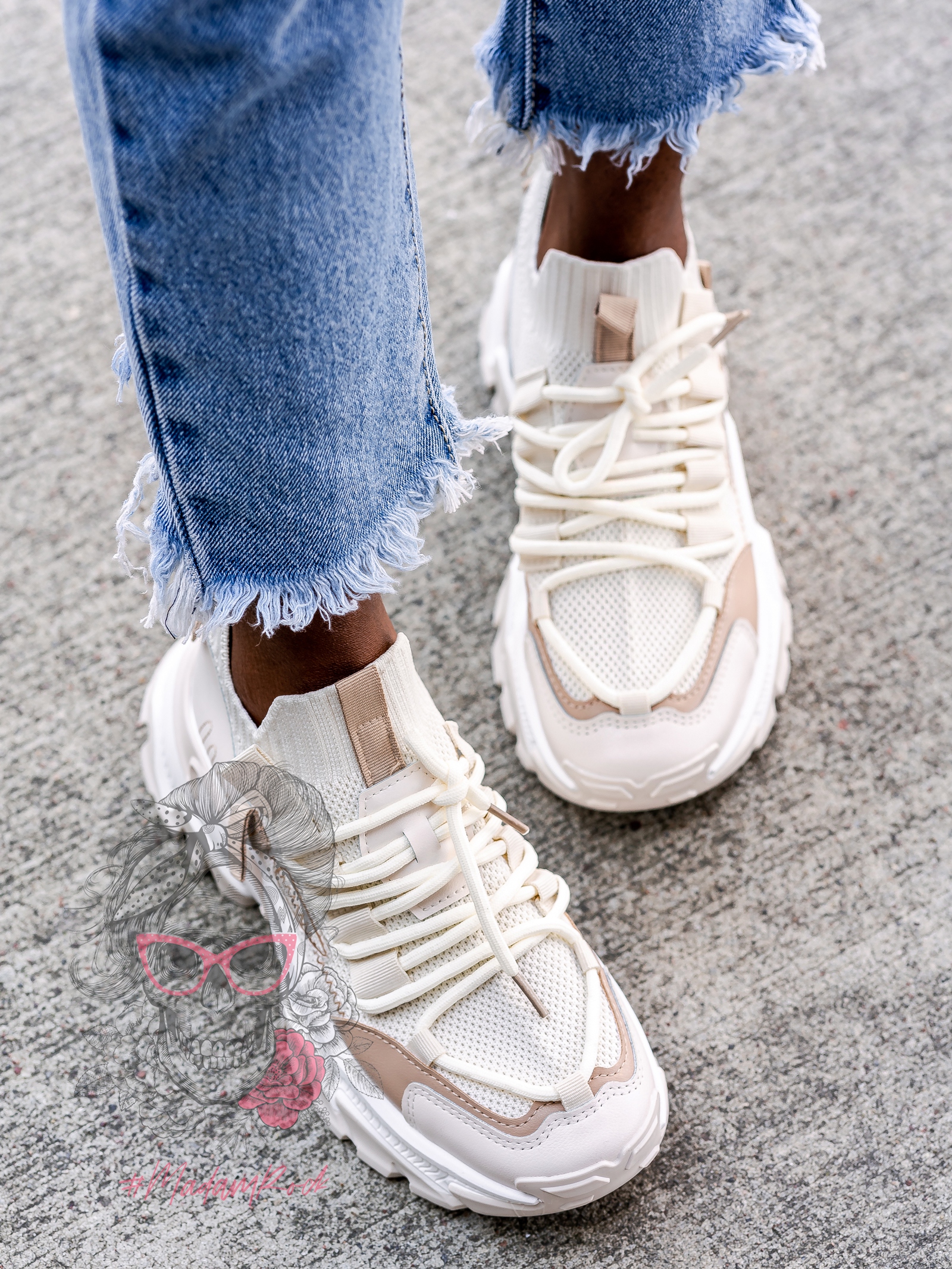 Buty sportowe Madam Runns III beżowe Buty sportowe Madam Runns III beżowe