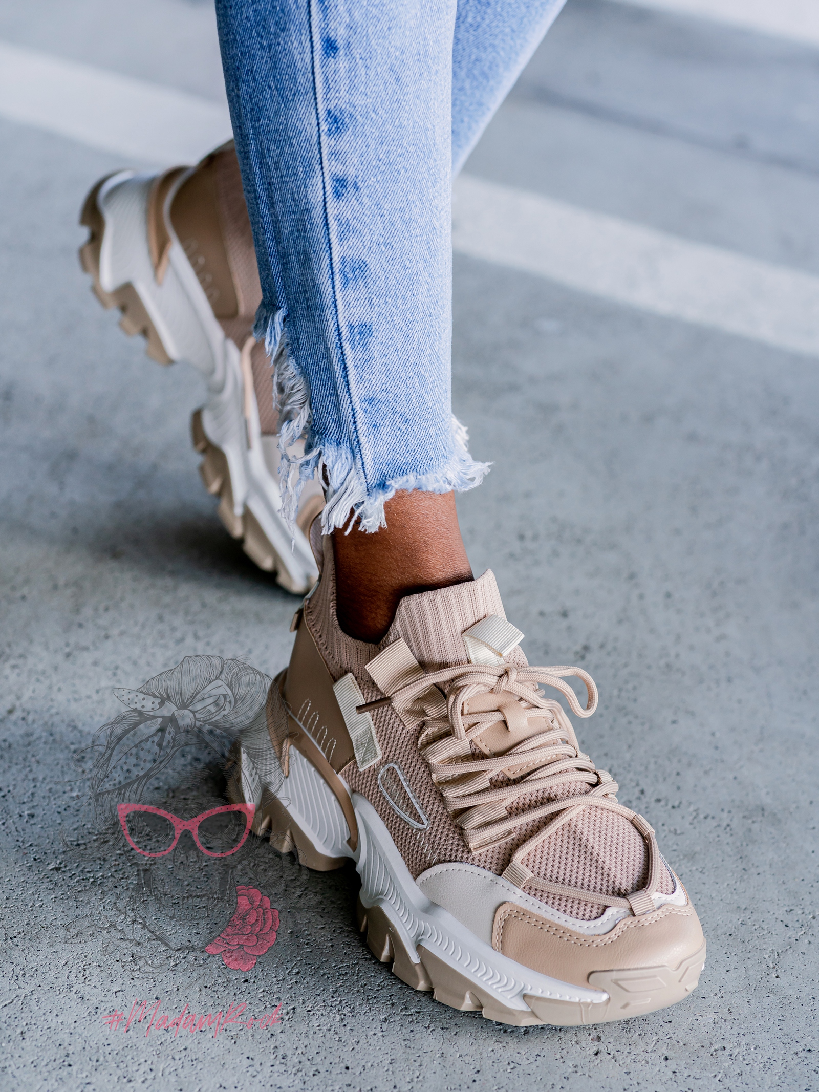 Buty sportowe Madam Runns III cappuccino Buty sportowe Madam Runns III cappuccino