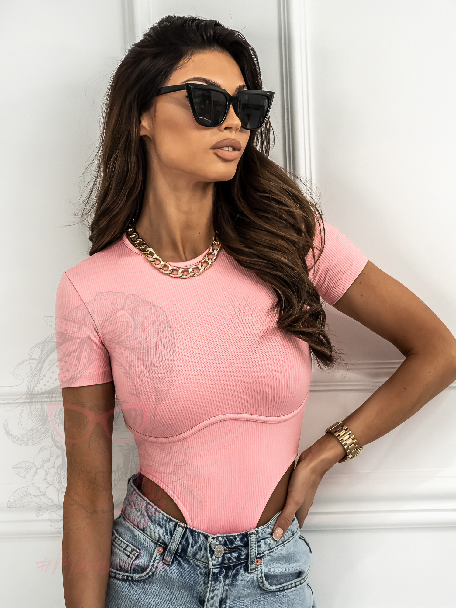 Body Shapy Short różowe