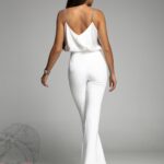 Top na ramiączka Pelabo biały