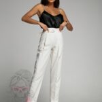 Top na ramiączka Pelabo czarny