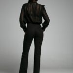 Koszula koronkowa Mefea czarna