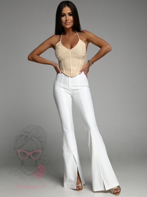 Top boho Holbosh beżowy